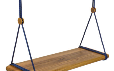 Indoor Schaukel „Finesse“ | Teak (recycelt)