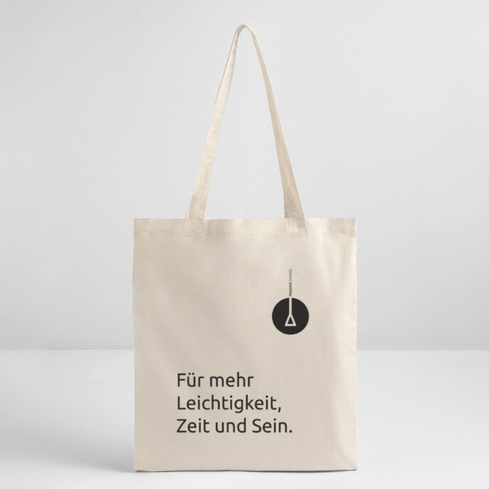 Stoffbeutel mit Statement